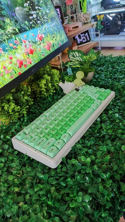 Womier Green Primer Keycap Set